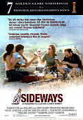 Sideways 2004 poster Paul Giamatti Thomas Haden Church Virginia Madsen Alexander Payne