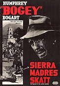 Sierra Madres skatt 1948 poster Humphrey Bogart Walter Huston Tim Holt John Huston