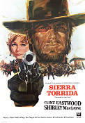 Sierra Torrida 1970 poster Clint Eastwood Shirley MacLaine Don Siegel