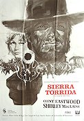 Sierra Torrida 1970 poster Clint Eastwood Shirley MacLaine Manolo Fabregas Don Siegel