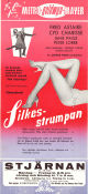 Silkesstrumpan 1957 poster Fred Astaire Cyd Charisse Musikaler