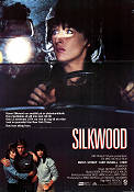 Silkwood 1983 poster Meryl Streep Kurt Russell Cher Mike Nichols Politik