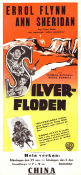 Silverfloden 1948 poster Errol Flynn Raoul Walsh