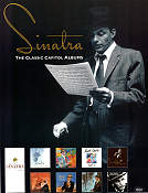 Sinatra the Classic Capitol Albums CD 1990 affisch Frank Sinatra
