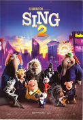 Sing 2 2021 poster Matthew McConaughey Garth Jennings Animerat