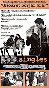Singles 1992 poster Bridget Fonda Campbell Scott Matt Dillon Cameron Crowe Romantik