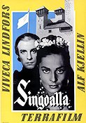 Singoalla 1949 poster Viveca Lindfors Alf Kjellin Christian-Jaque Text: Viktor Rydberg
