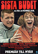 Sista budet 1981 poster Anders Lönnbro Bodil Mårtensson Christer Dahl