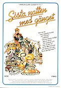 Sista natten med gänget 1972 poster Richard Dreyfuss