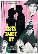 Sista paret ut 1956 poster Ingmar Bergman Eva Dahlbeck Jarl Kulle Bibi Andersson Olof Widgren Harriet Andersson Björn Bjelvenstam Alf Sjöberg