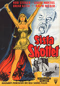 Sista skottet 1957 poster Rod Steiger Sarita Montiel Samuel Fuller