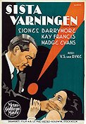 Sista varningen 1931 poster Lionel Barrymore Kay Francis