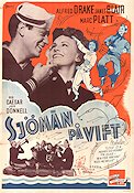 Sjömän på vift 1946 poster Alfred Drake Janet Blair Dans