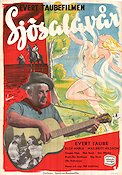 Sjösalavår 1949 poster Evert Taube Elof Ahrle Stig Järrel Maj-Britt Nilsson Instrument Konstaffischer