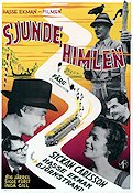 Sjunde himlen 1956 poster Sickan Carlsson Gunnar Björnstrand Hasse Ekman Resor