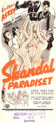 Skandal i paradiset 1944 poster Arthur Askey Anne Shelton Peter Graves Val Guest Musikaler