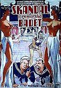 Skandal i romerska badet 1951 poster Mario Soldati