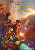 Skattkammarplaneten 2002 poster Joseph Gordon-Levitt Ron Clements Animerat