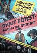 Skjut först änglarna betalar 1968 poster George Hilton