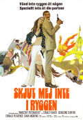 Skjut mej inte i ryggen 1972 poster Stanley Baker Geraldine Chaplin Donald Pleasence Peter Collinson Sport