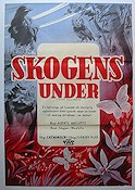 Skogens under 1959 poster Alberto Ancilotto Dokumentärer