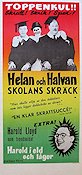 Skolans skräck 1939 poster Laurel and Hardy Helan och Halvan Skola