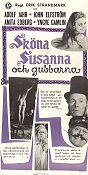 Sköna Susanna och gubbarna 1959 poster Adolf Jahr John Elfström Anita Edberg Yngve Gamlin Erik Strandmark
