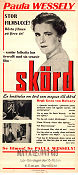 Skörd 1936 poster Paula Wessely Attila Hörbiger Geza von Bolvary Filmen från: Austria