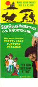 Skrållan Ruskprick och Knorrhane 1967 poster Maria Johansson Hans Alfredson Tage Danielsson Olle Hellbom Hitta mer: Saltkråkan Text: Astrid Lindgren Skärgård