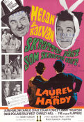 Skrattar bäst som skrattar sist 1967 poster Laurel and Hardy Helan och Halvan
