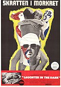 Skratten i mörkret 1969 poster Nicol Williamson Text: Vladimir Nabokov Konstaffischer