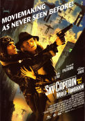 Sky Captain and the World of Tomorrow 2004 poster Gwyneth Paltrow Jude Law Angelina Jolie Kerry Conran