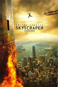 Skyscraper 2018 poster Dwayne Johnson Neve Campbell Chin Han Rawson Marshall Thurber