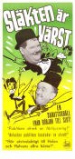 Släkten är värst 1968 poster Helan och Halvan Laurel and Hardy