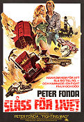 Slåss för livet 1976 poster Peter Fonda Gino Franco Harry Northup Jonathan Demme Bilar och racing
