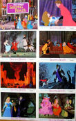 Sleeping Beauty 1959 lobbykort Animerat