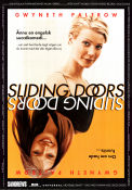 Sliding Doors 1998 poster Gwyneth Paltrow John Hannah John Lynch Peter Howitt Romantik