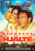 Slumpens hjälte 1992 poster Dustin Hoffman Geena Davis Andy Garcia Stephen Frears