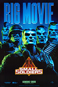 Small Soldiers 1998 poster Kirsten Dunst Joe Dante Animerat