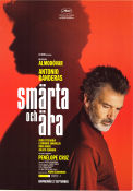 Smärta och ära 2019 poster Antonio Banderas Asier Etxeandia Leonardo Sbaraglia Pedro Almodovar Spanien