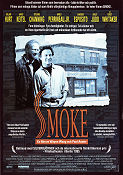 Smoke 1995 poster William Hurt Giancarlo Esposito Harvey Keitel Wayne Wang Rökning