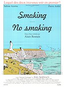 Smoking No Smoking 1993 poster Sabine Azema Alain Resnais