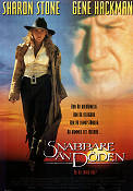 Snabbare än döden 1995 poster Sharon Stone Gene Hackman Russell Crowe Sam Raimi
