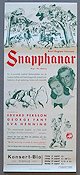 Snapphanar 1941 poster Edvard Persson George Fant Eva Henning Åke Ohberg