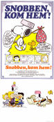 Snobben kom hem 1972 poster Bill Melendez Text: Charles Schultz Animerat Från serier