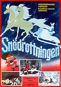 Snödrottningen 1988 poster Animerat Finland