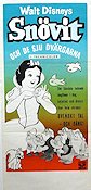Snövit 1937 poster Snövit