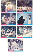 Snow White and the Seven Dwarfs 1937 lobbykort Adriana Caselotti William Cottrell Animerat