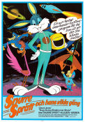 Snurre Sprätt och hans vilda gäng 1979 poster Mel Blanc Bugs Bunny Chuck Jones Animerat