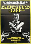 Snutarnas krig 1982 poster Claude Brasseur Poliser